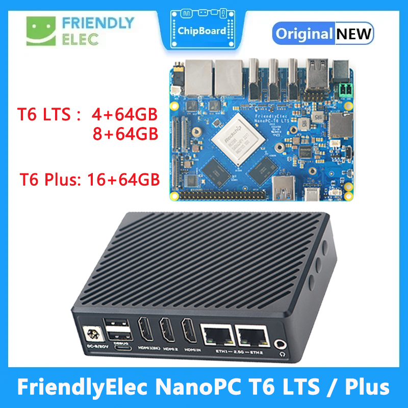 Nanopc T6 16Gb - FriendlyElec NanoPC T6 LTS/Plus ボード Rockchip