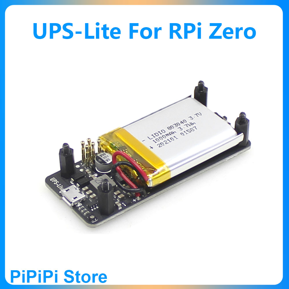 Turing Pi 2 - Raspberry Pi Zero UPS電源HATボード、バッテリー内蔵、安定した5V電源出力、I2C監視、ゼロシリーズ用無停電電源