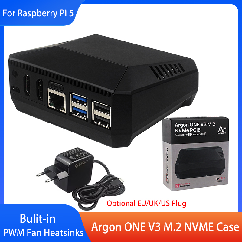 Turing Pi 2 - Argon ONE V3 M.2 NVME ケース