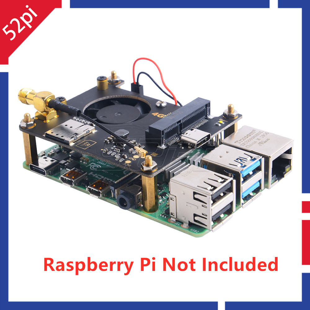 Deskpi Super6C - 52Pi Raspberry Pi 3G 4G ハット