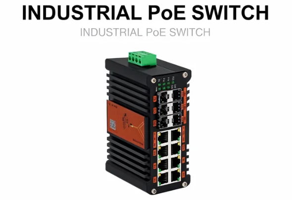 Sfp+ 10G Managed Switch 8 Port - 産業用L2+マネージドPoEスイッチ 8ポート10G SFP+ 4ポートギガビットSFP 802.3at 240W