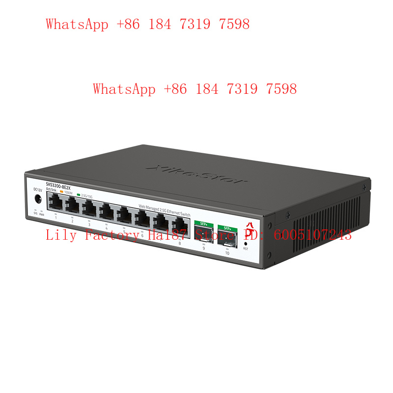 Sfp+ 10G Managed Switch 8 Port - XikeStor 8*2.5G RJ45 2*10G SFP+ マネージド＆アンマネージドネットワークスイッチ