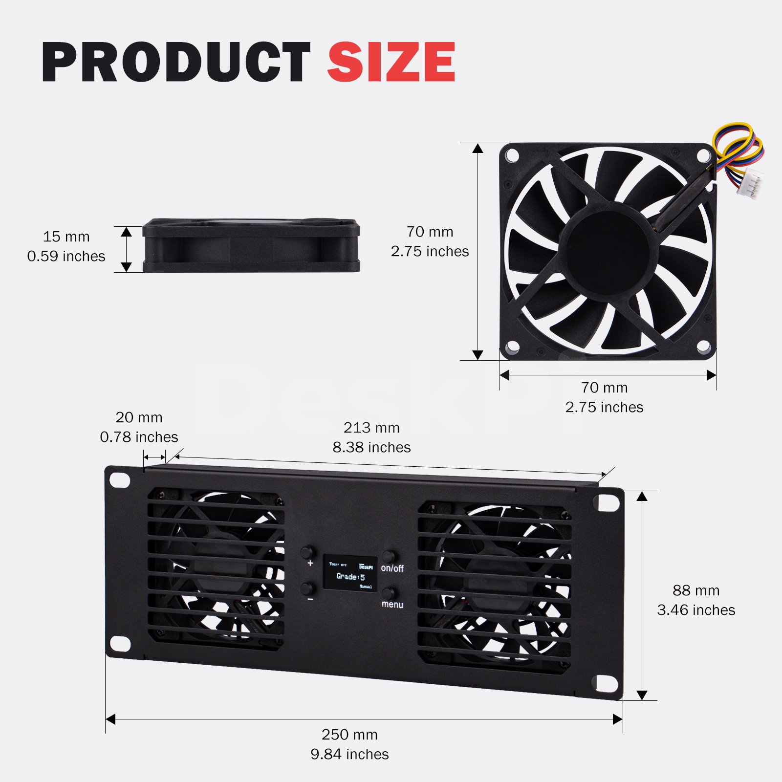 DeskPi RackMate アクセサリ 10 インチ 2 - Deskpi Super6C のレビューと価格