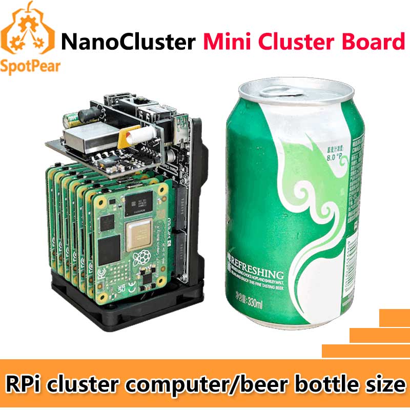 Sipeed NanoCluster ミニクラスタボードミニ - Deskpi Super6C のレビューと価格