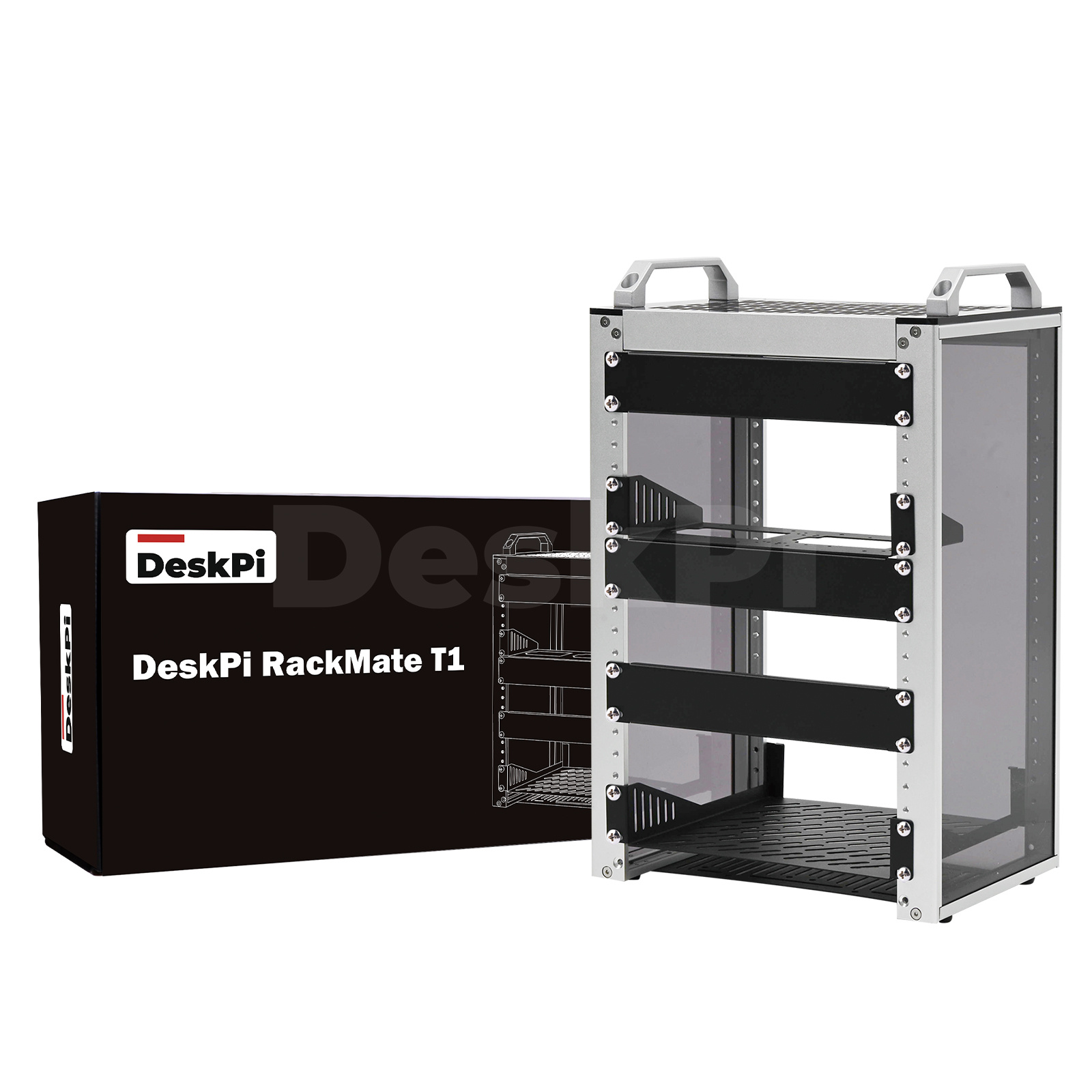 DeskPi RackMate T1 ラックマウント、ネット - Deskpi Super6C のレビューと価格